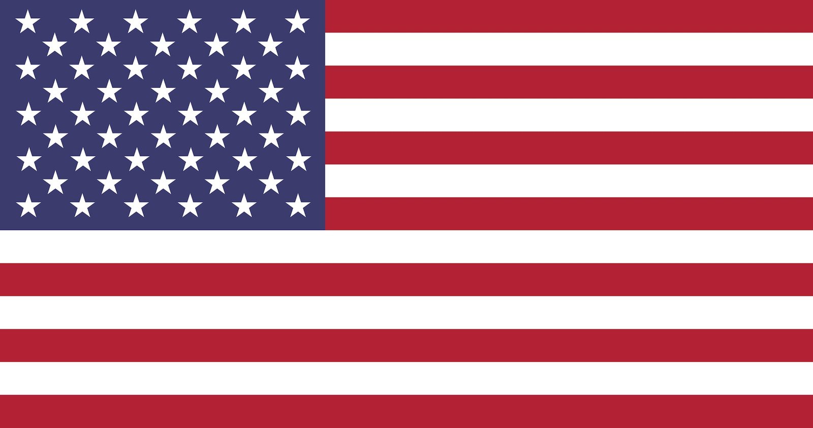 US flag flat USA